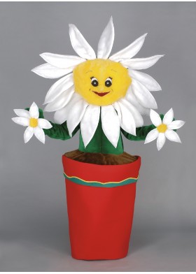 Flower Pot Mascot Costume